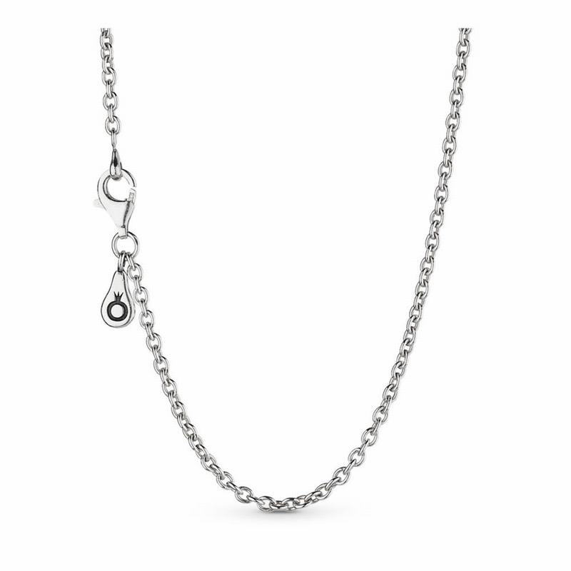 Pandora Sterling Silver Chain Necklace Ireland - Sterling Silver - 276189VUM